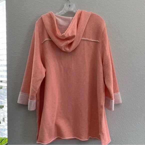 Soft Surroundings French Terry Just Beachy Pullover Sweatshirt Size 2X - Picture 8 of 16